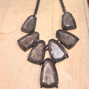 Retired Kendra Scott Harlow in mirror rock and gunmetal